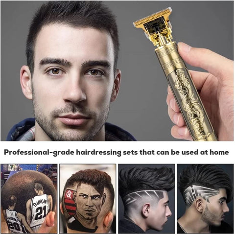 Professional Trimmer for Men Beard, Mustache, Head, Body Grooming Hair Clipper Rechargeable Hair Trimmer, Close Cut Precise Hair Machine, Body Trimmer