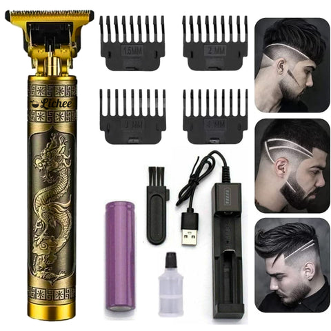 Professional Trimmer for Men Beard, Mustache, Head, Body Grooming Hair Clipper Rechargeable Hair Trimmer, Close Cut Precise Hair Machine, Body Trimmer